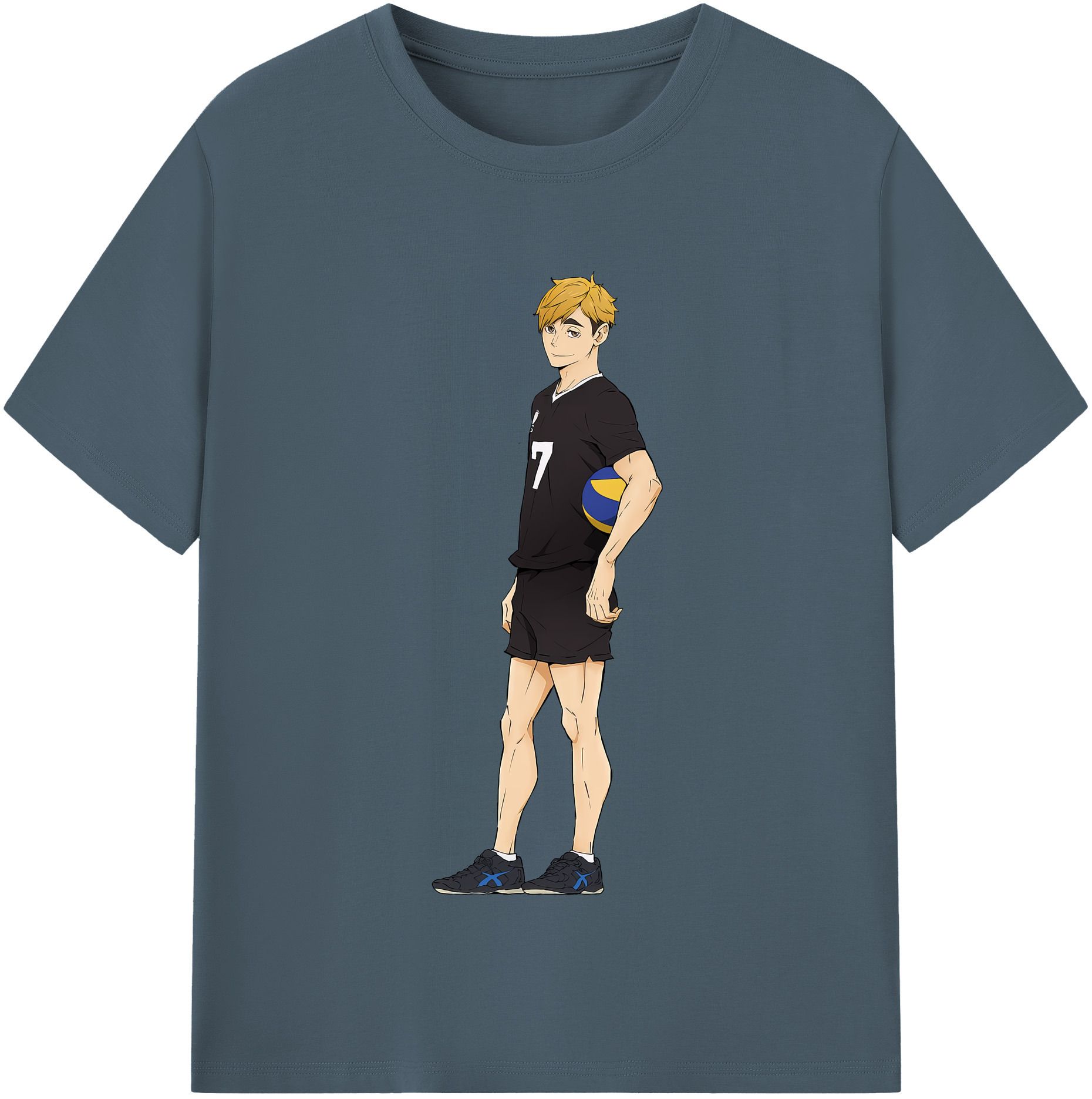（画像用） ハイキュー!! Haikyu!! 綿100％半袖Tシャツ（フロントプリント）